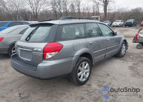 2008 Subaru Outback 2.5I Limited/2.5I Limited L.l. Bean Edition from USA, damaged, VIN 4S4BP62C987326859